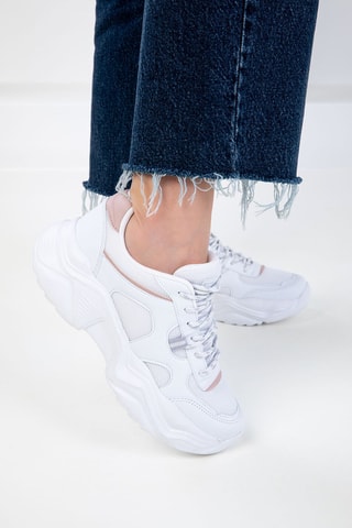 Sneakers platform - Bianco