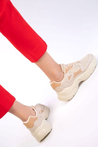 Sneakers - Ecrù e beige