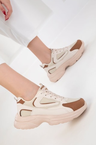 Sneakers platform - Beige