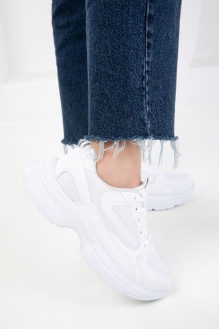 Sneakers platform - Bianco