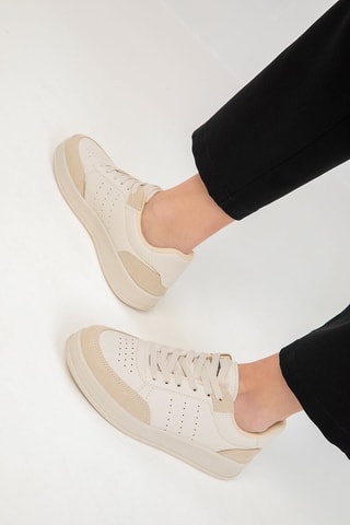 Sneakers platform - Beige