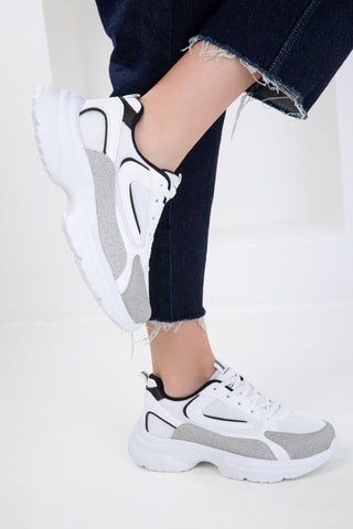 Sneakers platform - Bianco