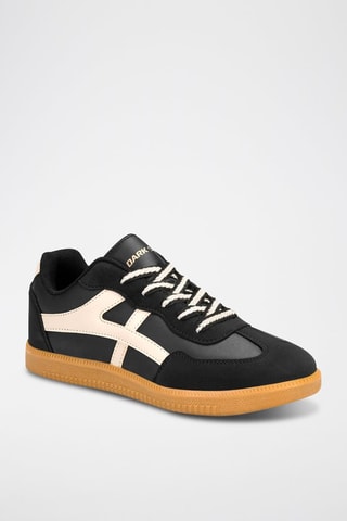 Sneakers - Nero e beige