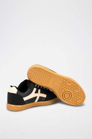 Sneakers - Nero e beige