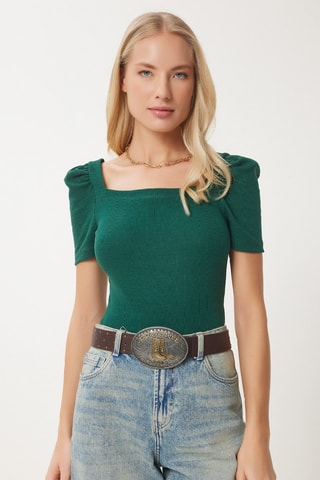 Top - Verde scuro