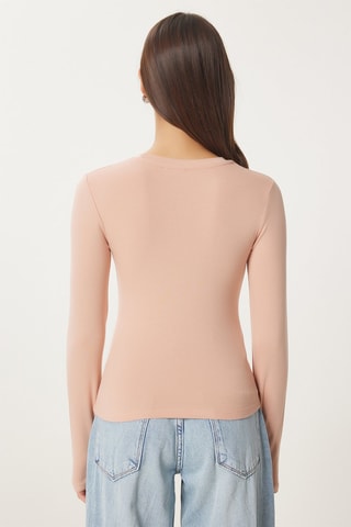Top slim - Bege