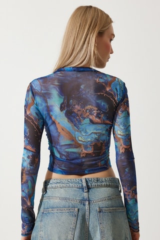 Top - Azul