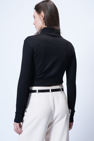 Crop top - Nero