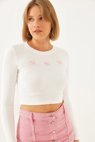 Crop top - Branco