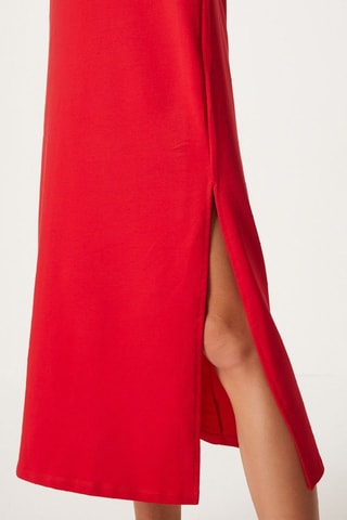 Abito midi - Rosso