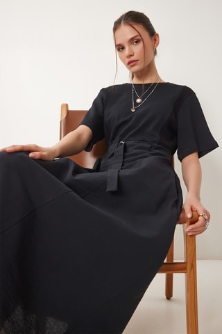 Vestido comprido - Preto