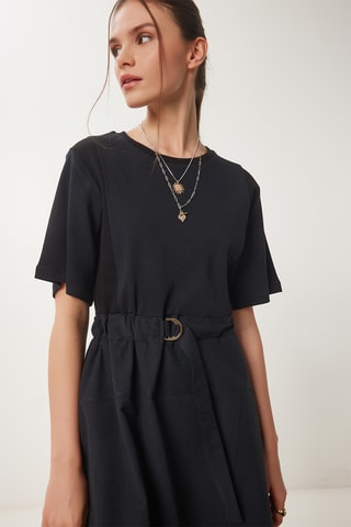 Vestido comprido - Preto