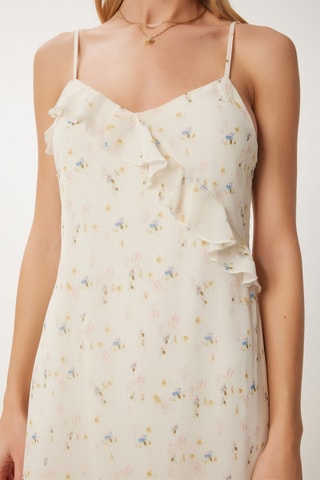 Vestido comprido - Cru