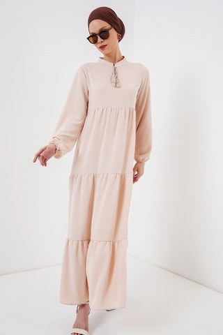 Robe longue - Beige