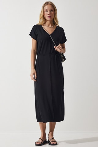 Robe midi - Noir