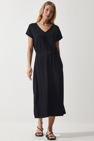 Robe midi - Noir