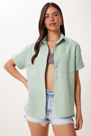 Camicia - Verde acqua