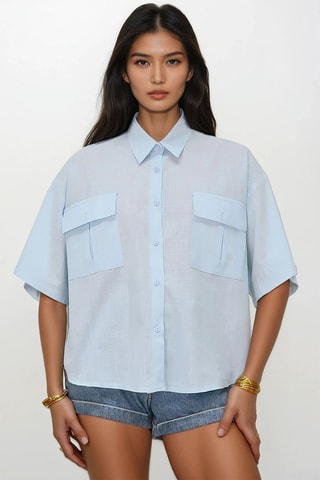 Camicia - Celeste