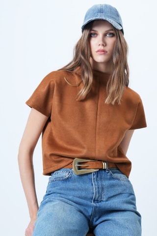 T-shirt - Camel