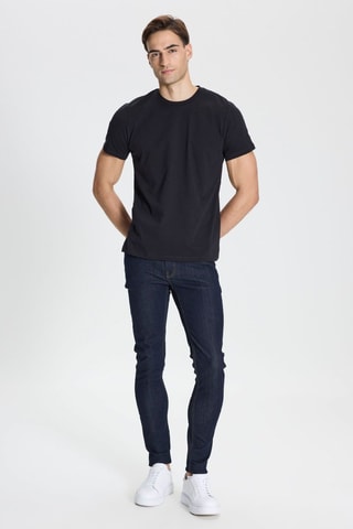 T-shirt slim - Preto