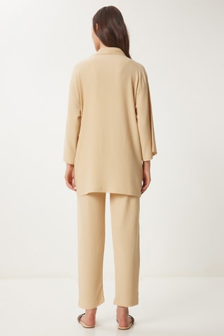 Kimono e pantaloni - Nude