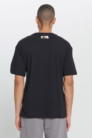 T-shirt loose - Preto