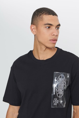 T-shirt loose - Preto