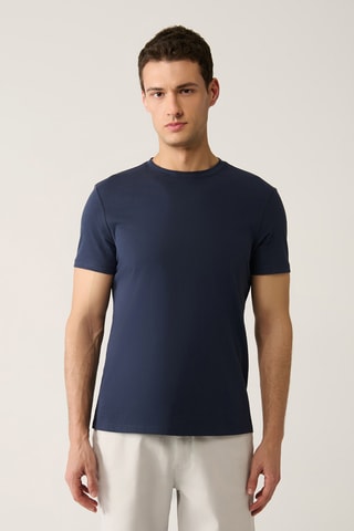 T-shirt - Azul-marinho