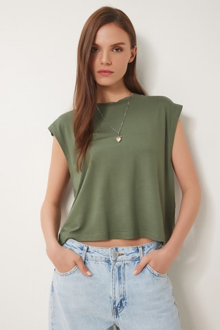 T-shirt - Caqui