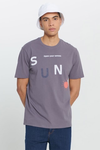 T-shirt regular - Antracite