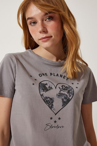 T-shirt - Cinzento