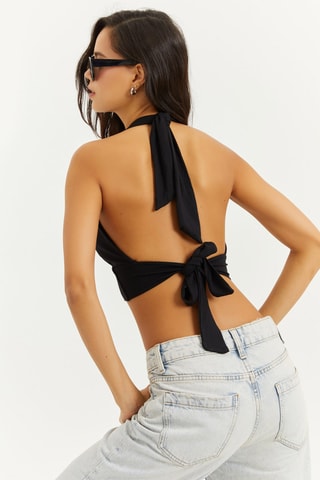 Crop top - Nero