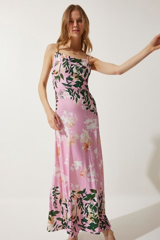 Vestido comprido - Rosa