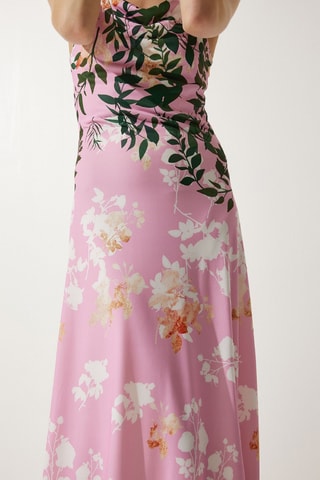 Vestido comprido - Rosa