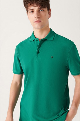 Polo - Verde-claro