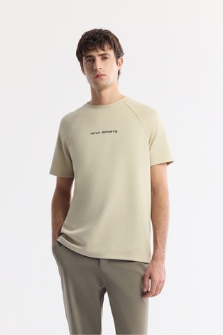 T-shirt oversize - Bege