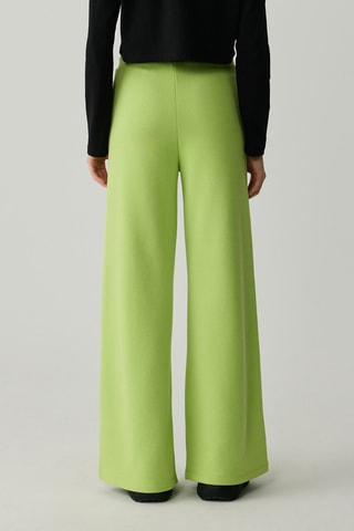 Calças wide legs - Verde