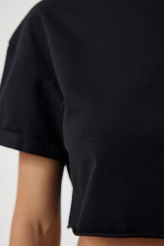 T-shirt cropped - Preto