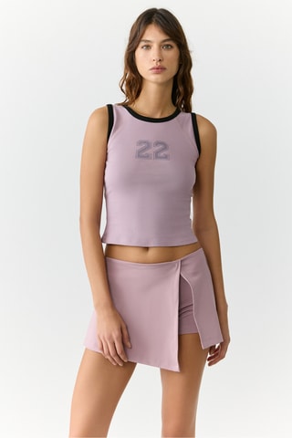 Crop top - Rosa-envelhecido