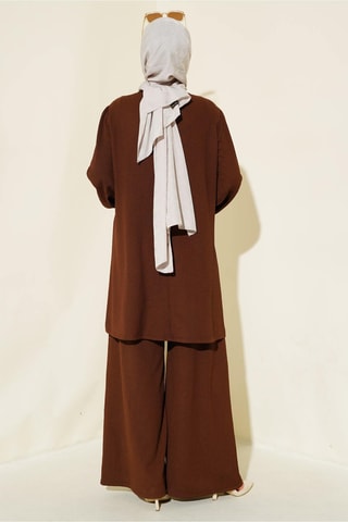 Tunica e pantaloni - Marrone