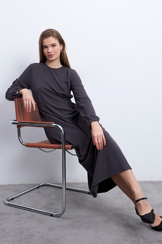 Robe droite - Anthracite