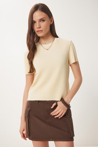 T-shirt - Amarelo-claro