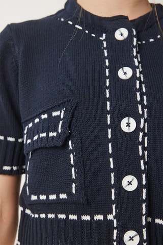 Cardigan - Navy