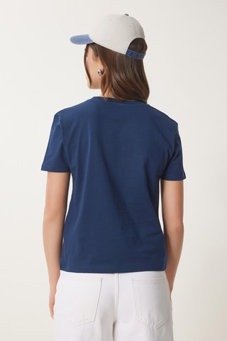 T-shirt - Azul-marinho