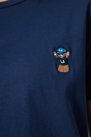 T-shirt - Azul-marinho