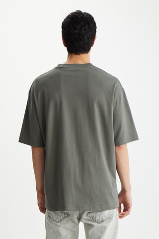 T-shirt - Cinzento-escuro