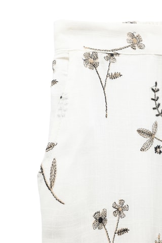 Calças wide legs - Branco