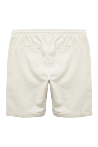 Bermudas em linho - Cru