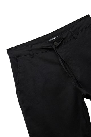 Bermudas em linho - Preto