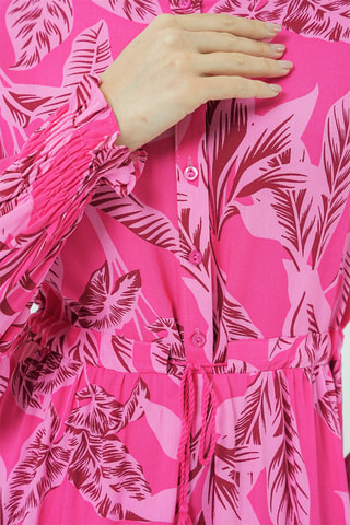 Vestido comprido - Fúcsia